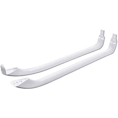 WR12X22148 Refrigerator Door Handle Set Replacement for GE Refrigerator Freezer Door Handle Replacement Replace WR12X20141, PS9864030, AP5949272, WR12X11010 fit gth18gbddrww