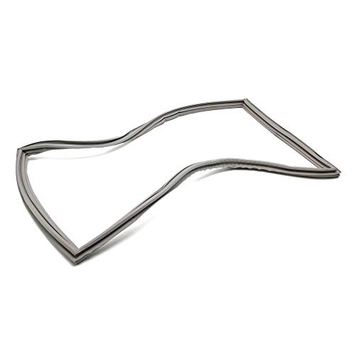 Whirlpool W10714545 Refrigerator Freezer Door Gasket (Gray) Genuine Original Equipment Manufacturer (OEM) Part