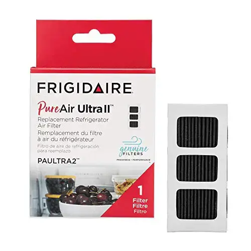 Frigidaire PAULTRA2 Pure Air Ultra II Refrigerator Air Filter with Carbon Technology to Absorb Food Odors, 3.8