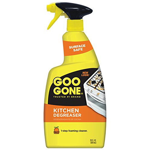 Goo Gone Kitchen Degreaser – Removes Kitchen Grease, Grime and Baked-on Food – 28 Fl. Oz.