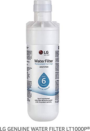 LG LT1000P - 6 Month / 200 Gallon Capacity Replacement Refrigerator Water Filter (NSF42, NSF53, and NSF401) ADQ74793501, ADQ75795105, or AGF80300704