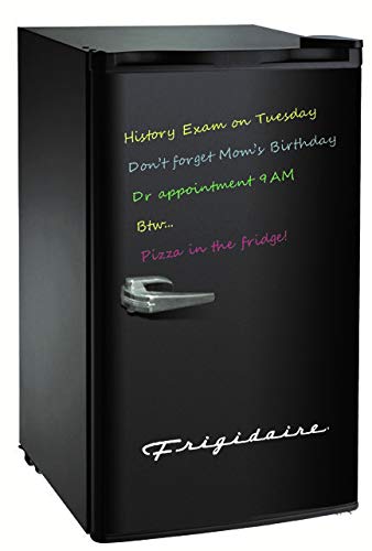 FRIGIDAIRE EFR331-BLACK 3.2 Cu ft Eraser Board Mini Compact Dorm Fridge