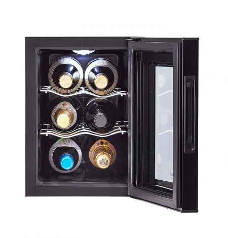 Haier 6-Bottle Wine Cooler with Wine