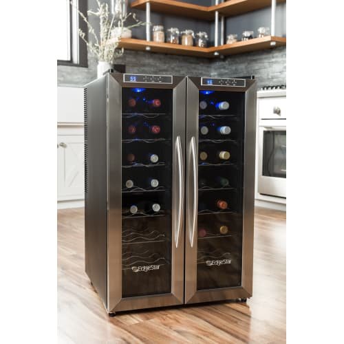 EdgeStar 32-Bottle Dual Zone Wine Cooler