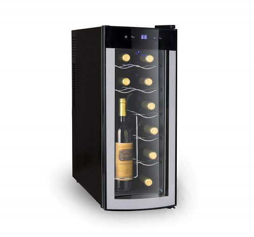 Igloo 12-Bottle Wine Cooler With Curved Door