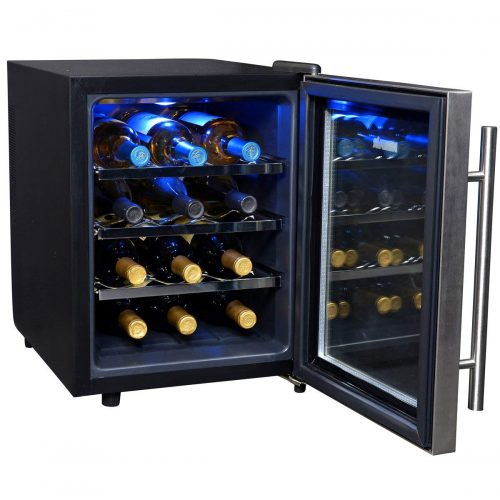 New Air 12-Bottle Wine Cooler - Side