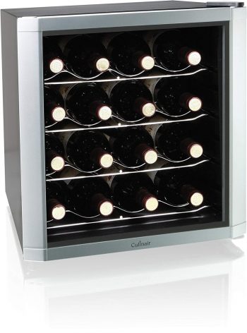 Culinair 16-Bottle Wine Cooler -- open