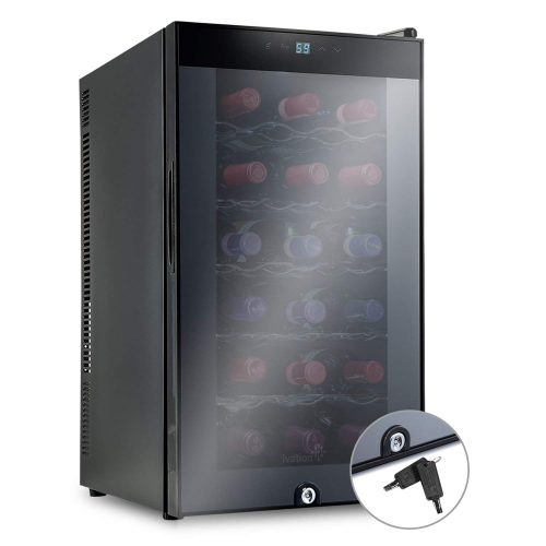 Ivation 18-Bottle Wine Cooler with Lock