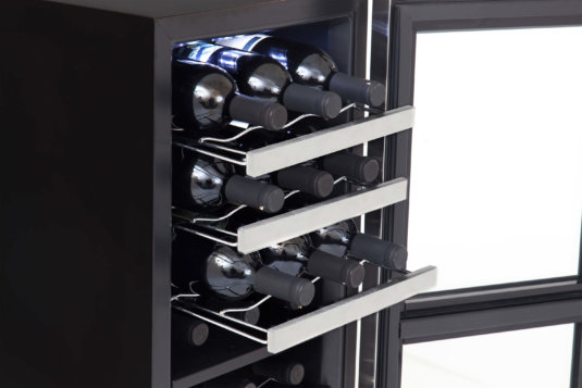 Whynter 24-Bottle Dual Zone Wine Cooler -- 1