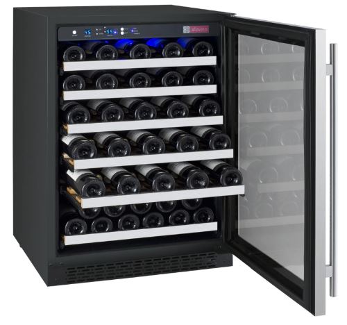 Allavino FlexCount 56-Bottle Dual Zone Wine Cooler - Open