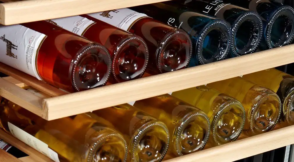 Kalamera 157-Bottle Dual Zone Wine Cooler - Shelves out