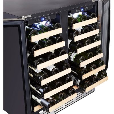 Kalamera 66-Bottle Wine Cooler - Shelves