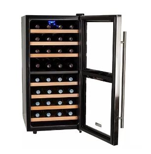 Koldfront 32-Bottle Dual Zone Wine Cooler