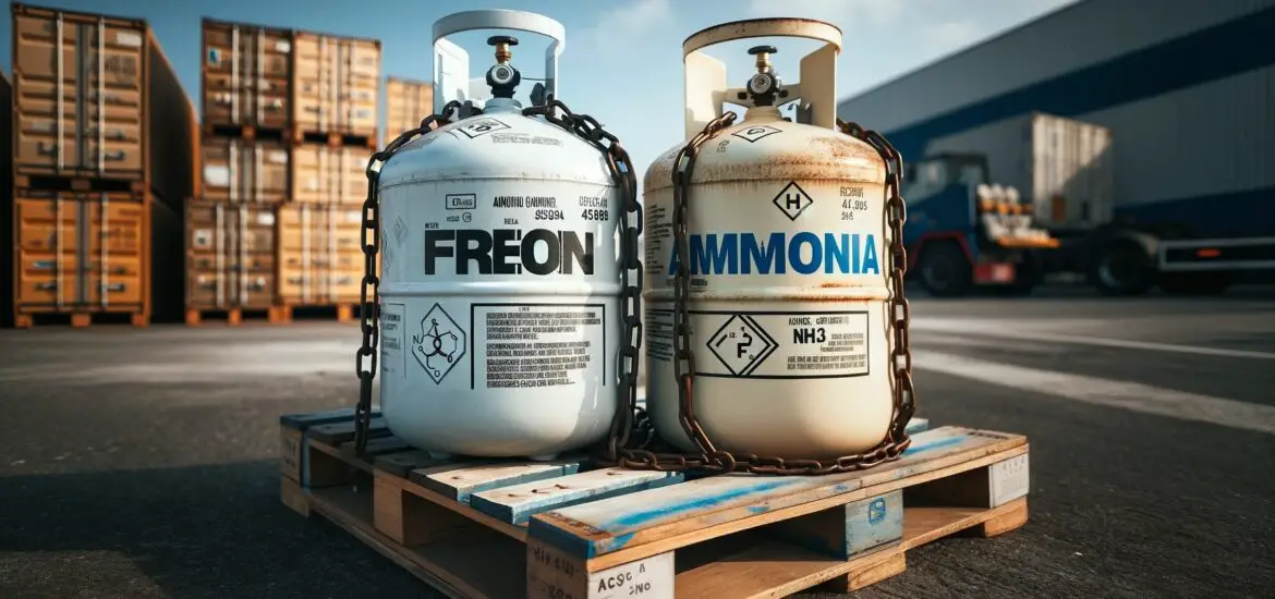 Difference Between Freon and Ammonia